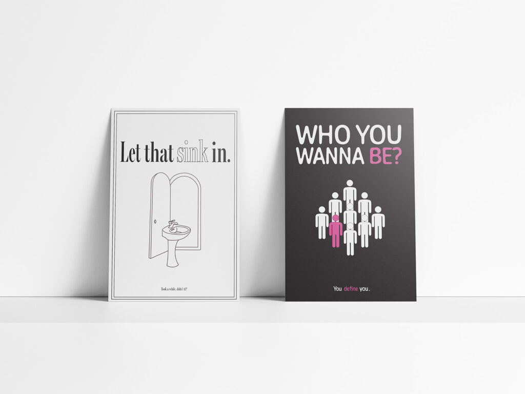 Minimalistiske plakater